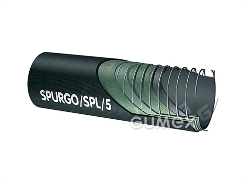 SPURGO/SPL/5-8334, 110/128mm, 5bar/-0,9bar, NBR/CR, -20°C/+90°C, schwarz, 